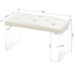 Momo Diamond manicure support stand Ecru - Image 4