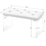 Momo Diamond manicure support stand Velour Ecru - Image 4