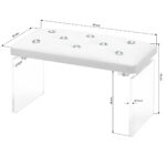 Momo Diamond manicure support stand Velour white - Image 4