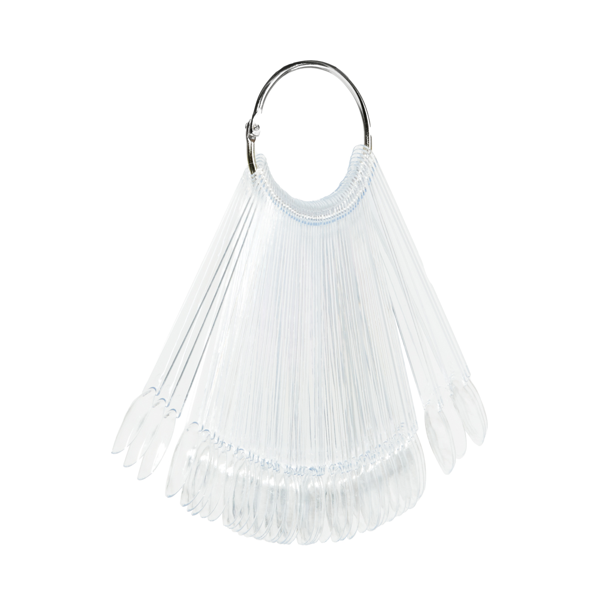 Nail polish sample on a wheel 50 pcs. WZ2 transparent Nail polish sample on a wheel 50 pcs. WZ2 transparent