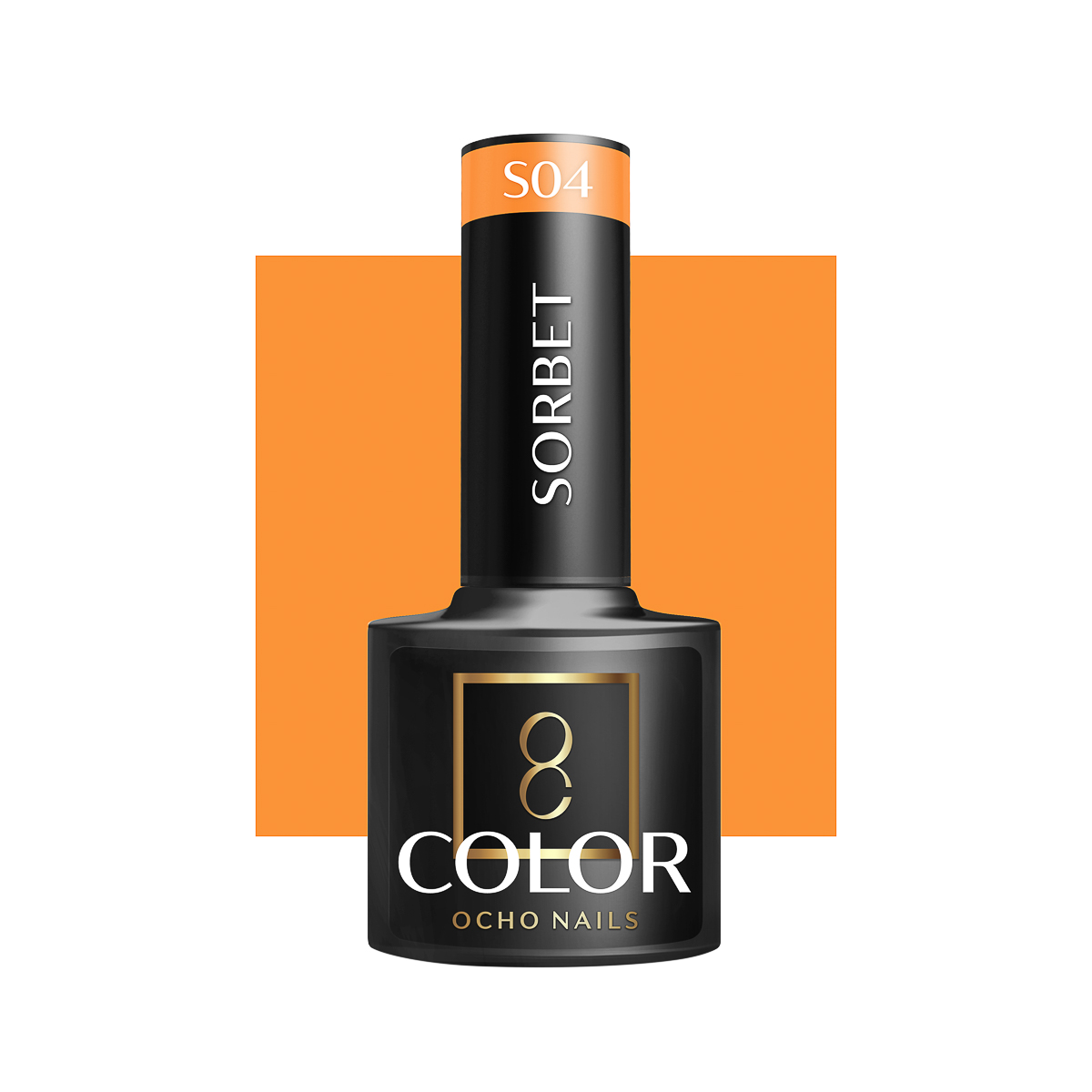 OCHO NAILS Hybrid nail polish Sorbet S04 -5 g OCHO NAILS Hybrid nail polish Sorbet S04 -5 g