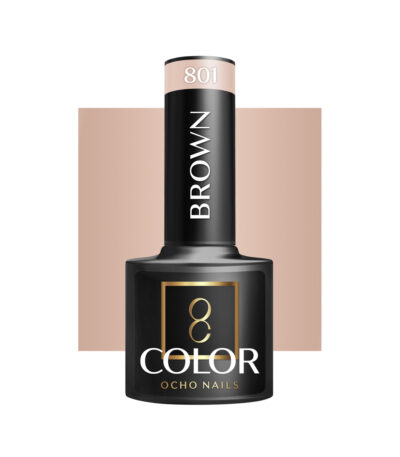 OCHO NAILS Hybrid nail polish brown 801 -5 g