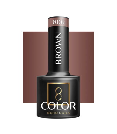 OCHO NAILS Hybrid nail polish brown 806 -5 g
