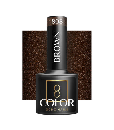 OCHO NAILS Hybrid nail polish brown 808 -5 g