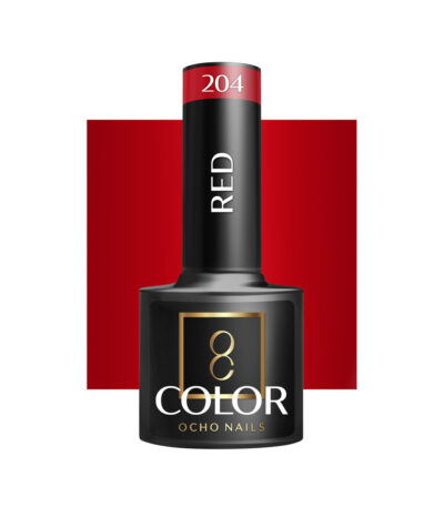 OCHO NAILS Hybrid nail polish red 204 -5 g