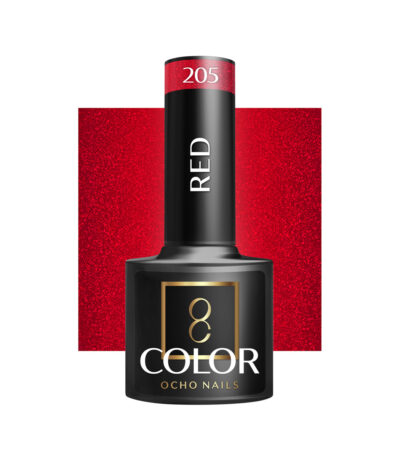 OCHO NAILS Hybrid nail polish red 205 -5 g