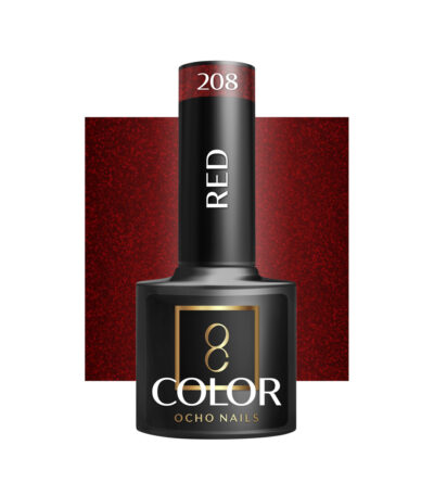 OCHO NAILS Hybrid nail polish red 208 -5 g