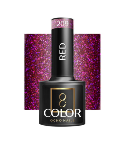 OCHO NAILS Hybrid nail polish red 209 -5 g