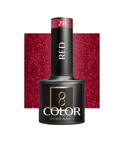 OCHO NAILS Hybrid nail polish red 211 -5 g