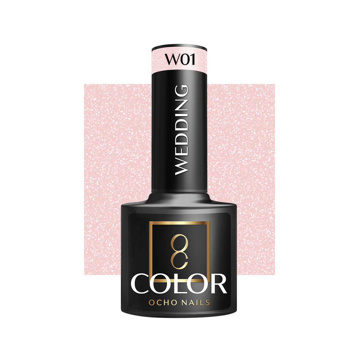 OCHO NAILS Hybrid nail polish wedding W01 -5 g OCHO NAILS Hybrid nail polish wedding W01 -5 g