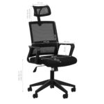 OFFICE CHAIR QS-05 BLACK - Image 8