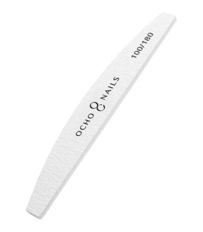 Ocho Nails half-moon file 100/180 10 pcs.