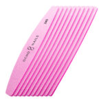 Ocho Nails half-moon metal core file + polishers 240 10 pcs. 1