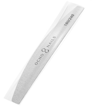 Ocho Nails half-moon slim file 180/240 1 pcs. safe pack