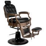 Old Ernesto Black Barber Chair Gabbiano 1