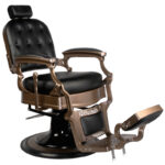 Old Ernesto Black Barber Chair Gabbiano - Image 4