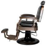 Old Ernesto Black Barber Chair Gabbiano - Image 10