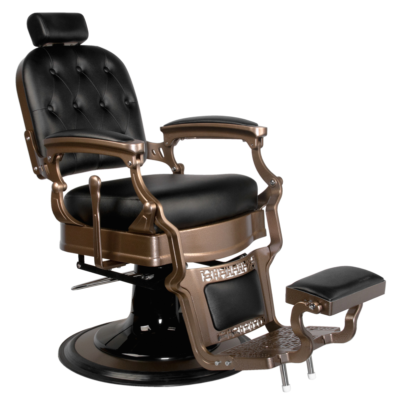 Old Ernesto Black Barber Chair Gabbiano Old Ernesto Black Barber Chair Gabbiano