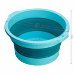 PEDICURE BOWL FOLDABLE BLUE 5