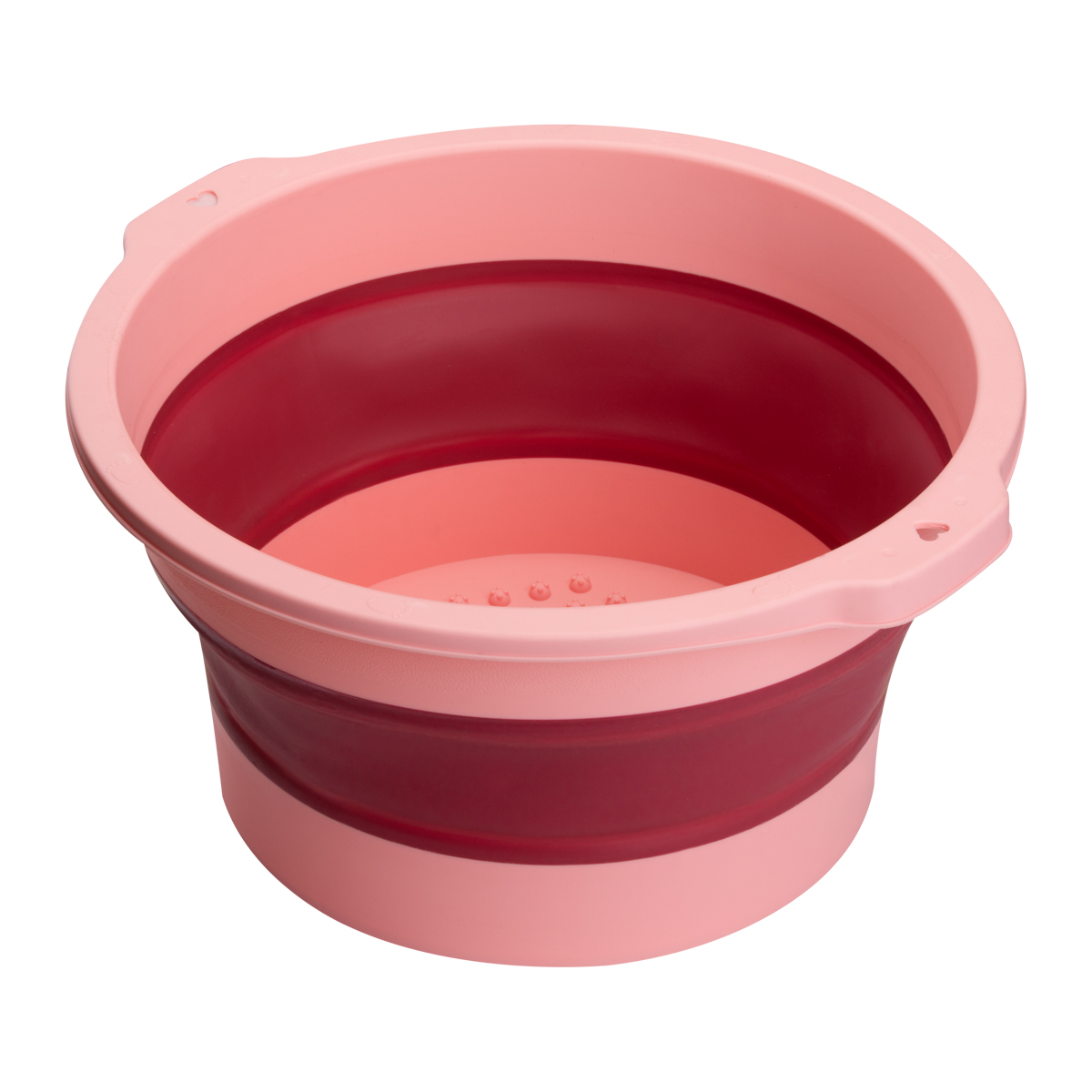 PEDICURE BOWL FOLDABLE PINK PEDICURE BOWL FOLDABLE PINK