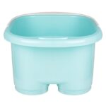 Pedicure bowl with blue lich rollers 1