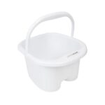 Pedicure bowl with rollers white lich 1