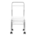 Pedicure tray on wheels