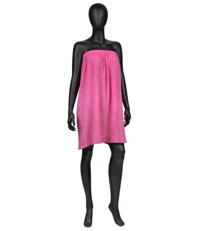 Pink terry cape No. 10