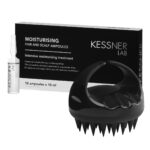 Premium Head Massage Brush and Ampoules Set Kessner Lab Moisturizing