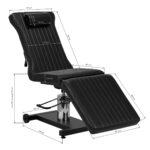 Pro Ink 612 tattoo chair black 6
