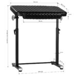 Pro Ink 718 Tattoo Armrest Black Quilted B - Image 8