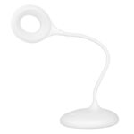 Ring led lamp snake on the desk white - Image 2