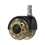 Roll Speed Duo press-on stool wheel set of 5 pieces 1