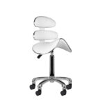 Roll speed am-880 cosmetic stool white