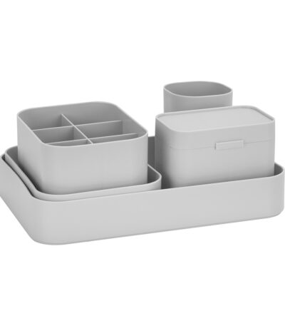SET OF STORAGE CONTAINERS