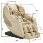 Sakura Comfort Plus 806 massage chair beige 9
