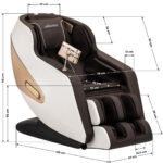 Sakura Comfort Plus 806 massage chair brown - Image 18
