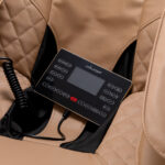 Sakura Luxury 808 massage chair white and beige - Image 8