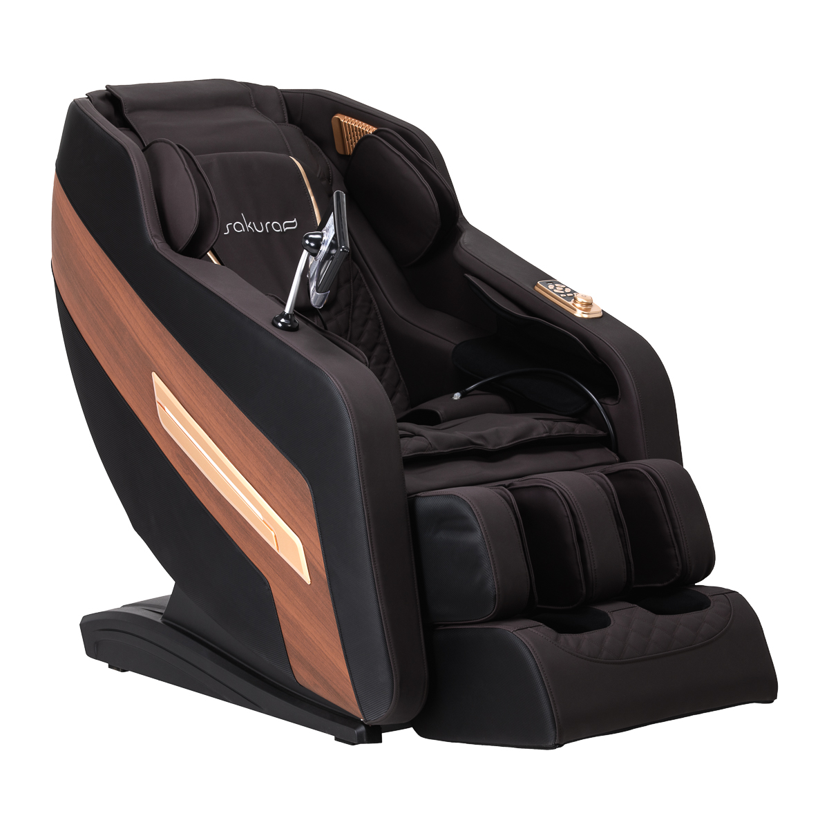 Sakura massage chair 306A wooden leather Sakura massage chair 306A wooden leather