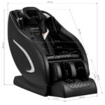 Sakura massage chair Classic 305 black - Image 18