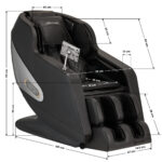 Sakura massage chair Comfort Plus 806 black 9