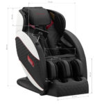 Sakura massage chair Standard 801 black and red - Image 20