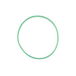 Silicone gasket for autoclaves wax 7l and 8l green 7.5 mm