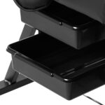 Sillon cosmetic chair with cuvettes black 5