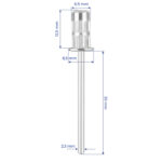 Small steel carrier No. 4 sleeve - Image 2