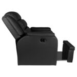 Spa chair for pedicure hilton black 2