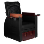 Spa chair for pedicure with back massage azzurro 101 black 5