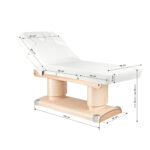 Spa cosmetic bed azzurro 838 4 strong. heated 4