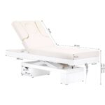Spa cosmetic couch azzurro 815b in shiny white 6