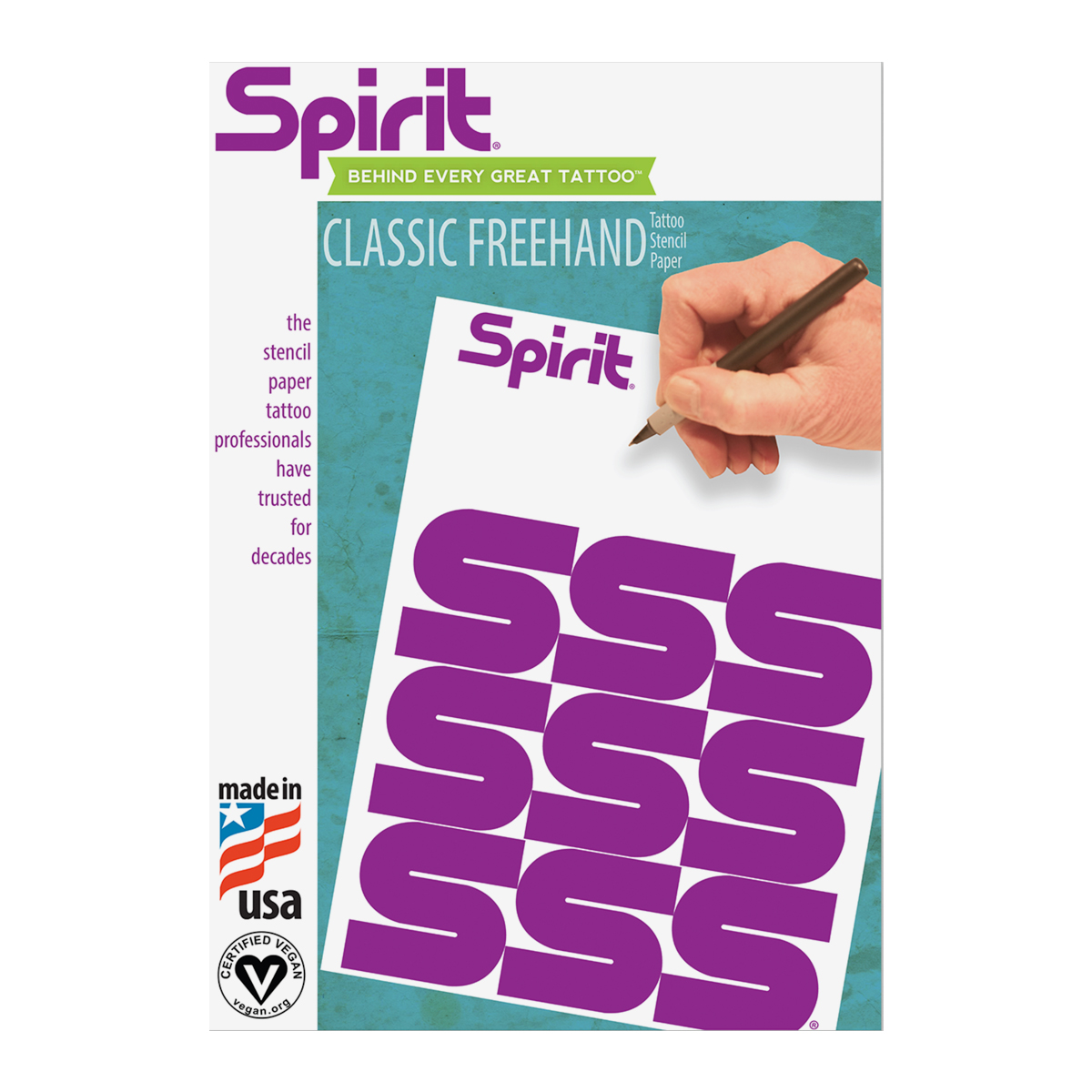 Spirit:Classic Freehand Transfer Paper 100cs. Spirit:Classic Freehand Transfer Paper 100cs.